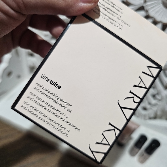 NEW Mary Kay Timewise Mini Replenishing Serum Set - Cream 3PC SET - Picture 2 of 3